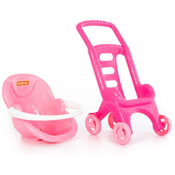 Тележка Полесье Pink Line 2х1 44525
