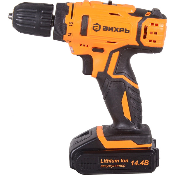 Дрель-шуруповерт Вихрь ДА-14Л-2КА/ДА-14Л-2К (72/14/20)