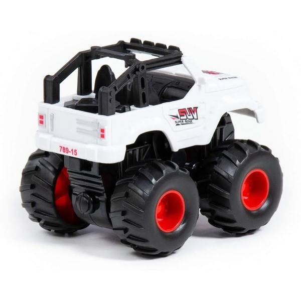 Автомобиль инерционный Полесье "Монстр ВНЕДОРОЖНИК" - "Джип-сафари", (белый) 24507