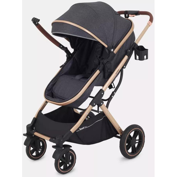 Детская коляска Rant Basic Pulsar Gold 2 в 1 RA160 (Grey)