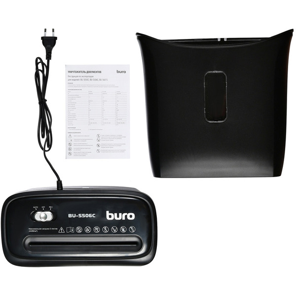 Шредер Buro Home BU-S506C