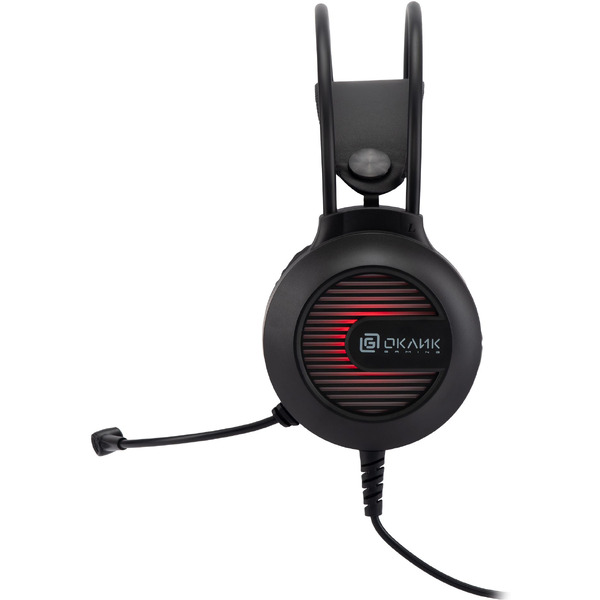 Наушники с микрофоном Oklick HS-L300G (черный)