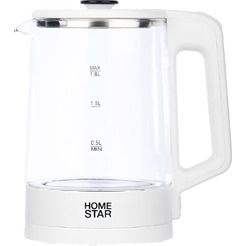 Электрический чайник HomeStar HS-1008 (белый)