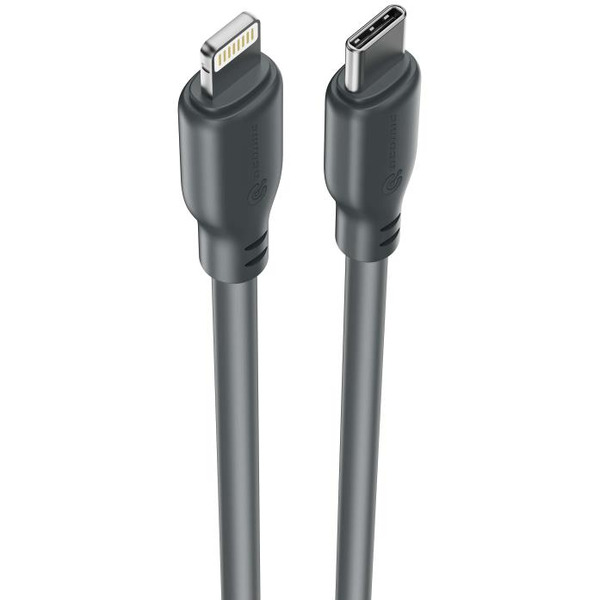 Кабель ATOMIC ELGATO USB-C - LIGHTNING PD 27W, 1.5 м, серый | 30.382