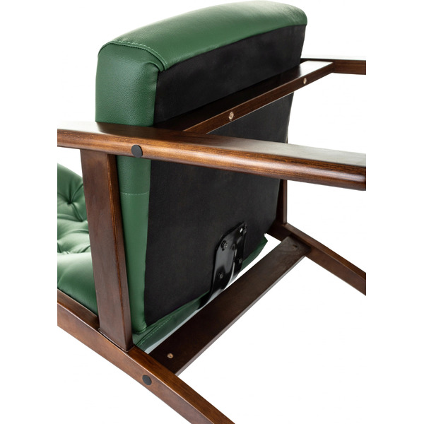 Кресло Бюрократ T-9928WALNUT-CF (зеленый)