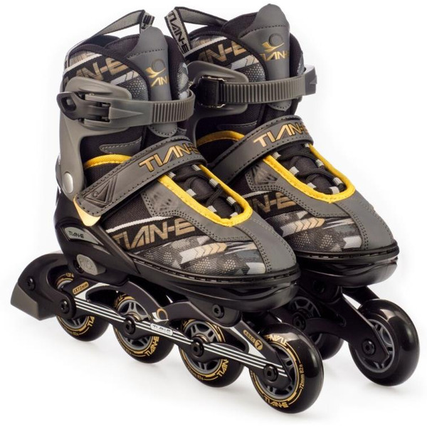 Коньки роликовые TIAN-E TE-781BKM