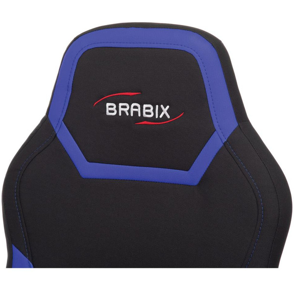 Кресло Brabix Alpha GM-018 532638 (черный/синий)