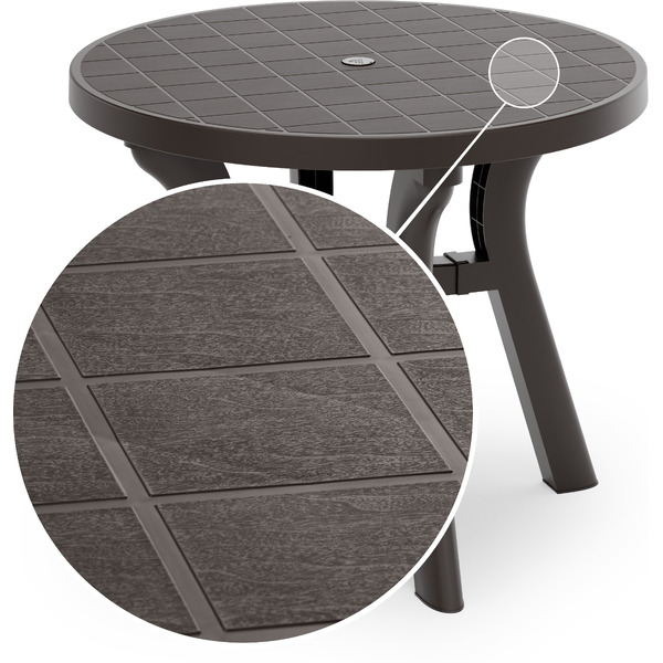 Садовый стол Альтернатива Атлант М8942 (мокко)