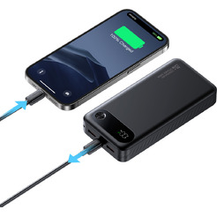 Внешний аккумулятор Usams CD251 PB80 20000mAh 20KCD25101 (черный)