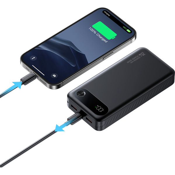 Внешний аккумулятор Usams CD251 PB80 20000mAh 20KCD25101 (черный)