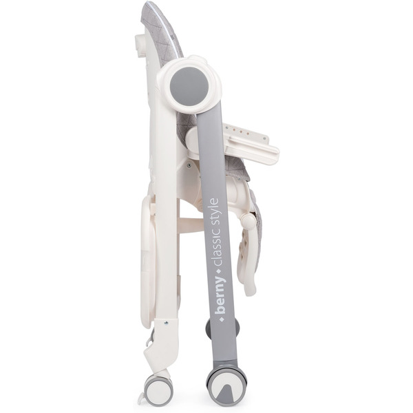 Стул для кормления HAPPY BABY Berny BASIC (light grey)