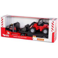 Автомобиль-трейлер + трактор-погрузчик Полесье 57006 206-02 MAMMOET