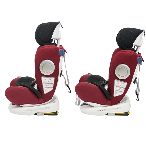 Автокресло Lorelli Lusso SPS Isofix (красный/черный)