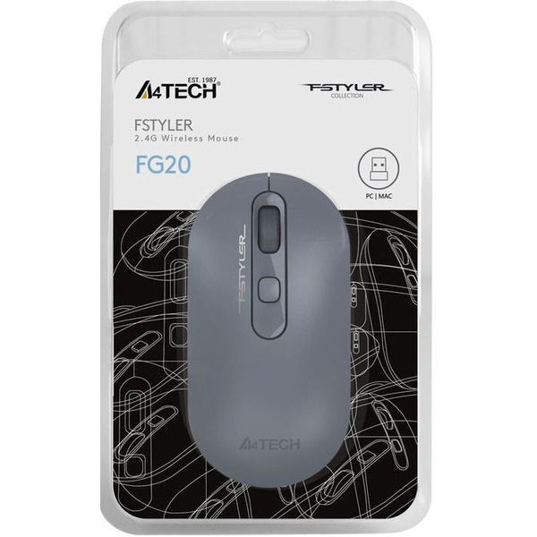 Мышь A4Tech Fstyler FG20 (сине-серый)