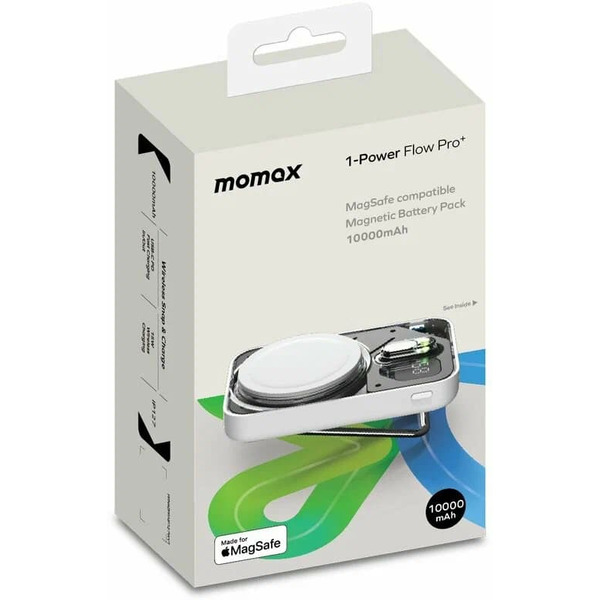 Внешний аккумулятор Momax IP127 1-Power Flow Pro+ 10000mAh