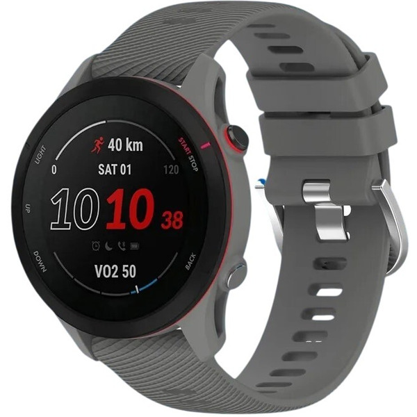 Ремешок Bingo Textured для часов 18мм (темно-серый)