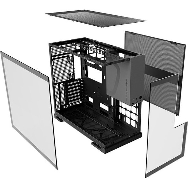 Корпус Geometric Future Model 5 1AM5WKBK02100 (черный/серый)