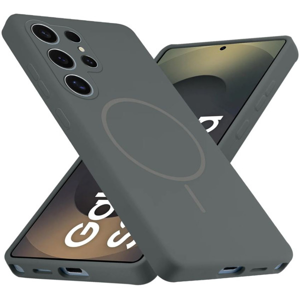 Бампер Bingo Silicone Magnetic для SAMSUNG S25 Ultra Серый