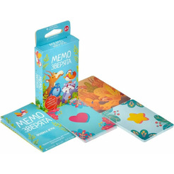 Настольная игра Мир Хобби Мемо Зверята 915863