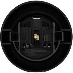 Розетка TDM Electric Виви SQ1820-1212 (черный)
