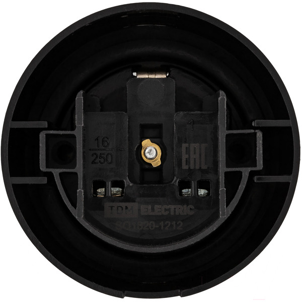 Розетка TDM Electric Виви SQ1820-1212 (черный)