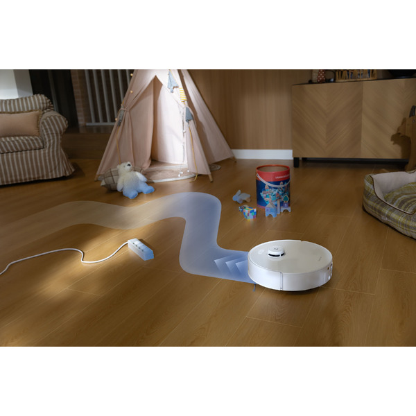 Робот-пылесос Roborock Qrevo Curv 2 Flow (RRE0BEL) QC2F02-02 (белый)