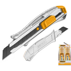 Нож канцелярский INGCO HKNS11807