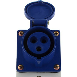 Розетка стационарная наружная EKF 113 2Р+РЕ 16А 220В IP44 PROxima