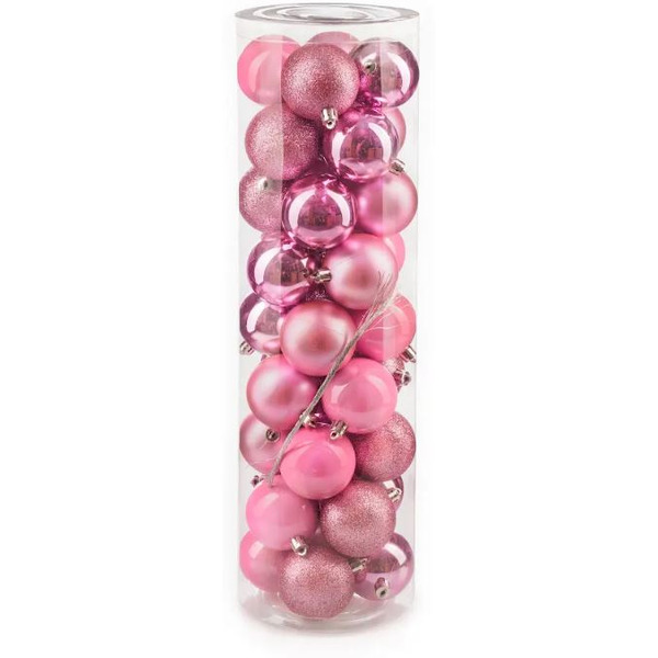 Набор новогодних шаров Ausini VT25-04002-7