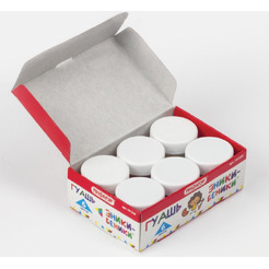 Гуашь 6 цв. ПИФАГОР 191329