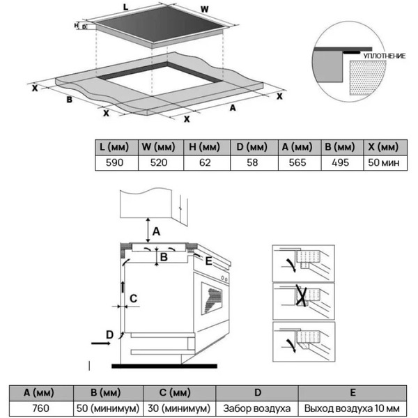 Варочная панель VARD VHI6420X
