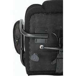 Кресло Brabix Heavy Duty HD-002 (ткань, черный)