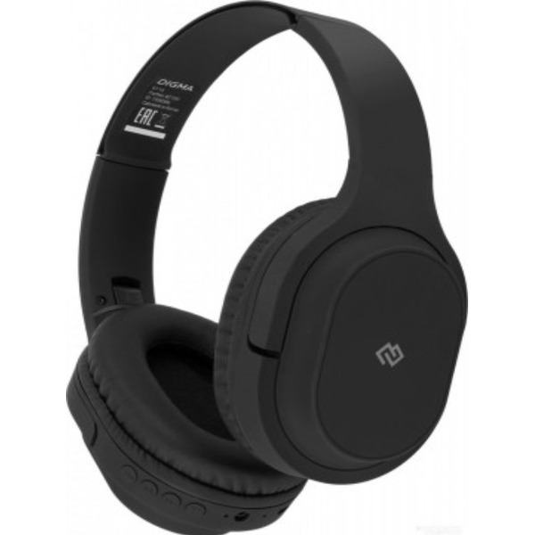 Наушники Digma BT-18 (черный)