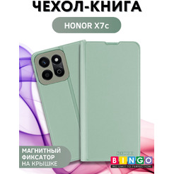 Чехол-книга Bingo Magnetic для HONOR X7c Зеленый
