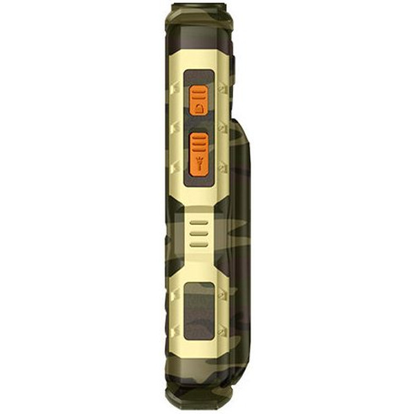 Мобильный телефон BQ-Mobile BQ-2430 Tank Power (камуфляж/золото)