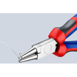 Круглогубцы ювелира с режущей кромкой Knipex 22 05 160