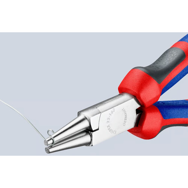 Круглогубцы ювелира с режущей кромкой Knipex 22 05 160