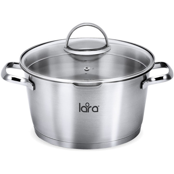 Кастрюля Lara Bohema LR02-514 (нерж)