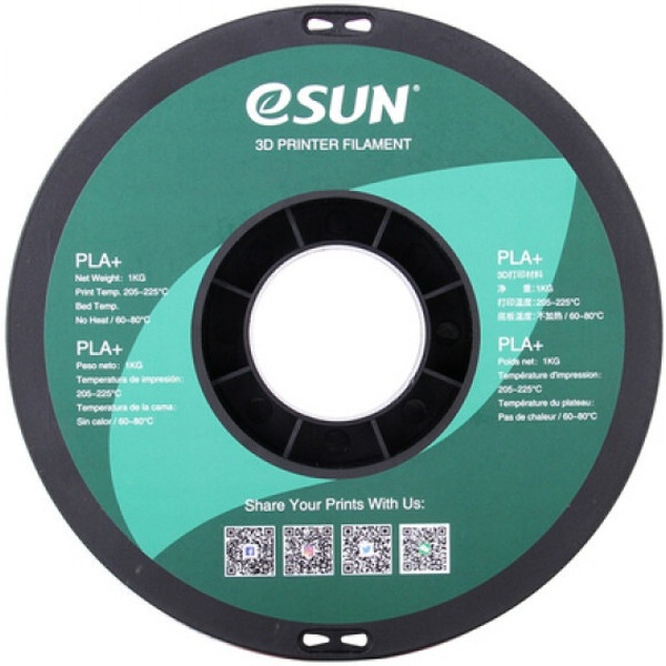 Пластиковая нить ESUN PLA+175CW1 cold white