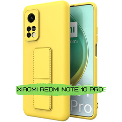 Накладка Bingo Stand для Xiaomi Redmi Note 10 Pro (желтый)