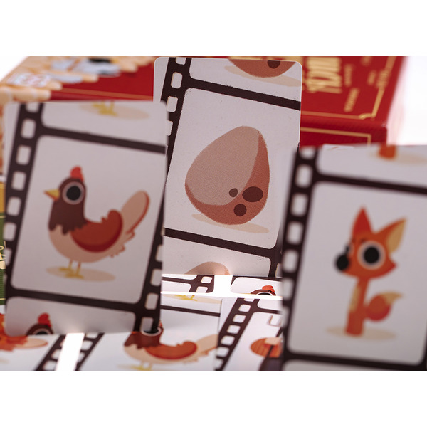 Настольная игра Стиль жизни Лисы, куры, 5 яиц!