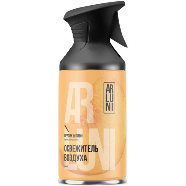 Освежитель воздуха ARLUNI персик & пион, 250 мл