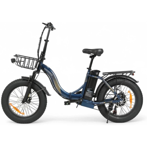Электровелосипед SAMEBIKE City Master Fat (MY-E02 синий)