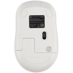 Мышь OKLICK 310MW (белый/синий)