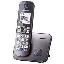 Телефон стандарта dect PANASONIC KX-TG6811RUM