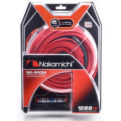 Набор проводов для подключения 4-канального усилителя 4Ga NAKAMICHI NK-WK24
