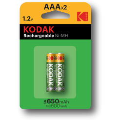 Аккумулятор Kodak HR03-2BL 650mАh [K3AHR-2/650mАh ] 30955042-RU1