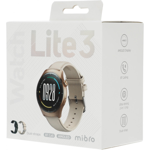 Умные часы Mibro Lite 3 (золотистый)