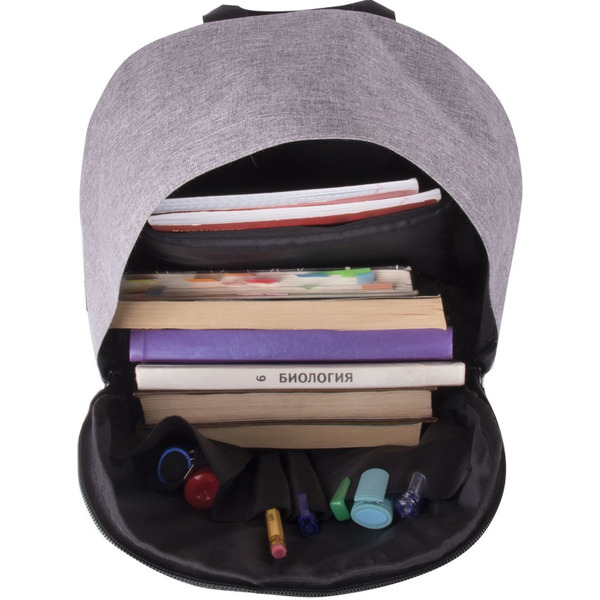 Рюкзак BRAUBERG Grey Melange 228842