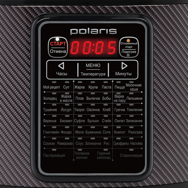 Мультиварка POLARIS PMC 0360D (черный)